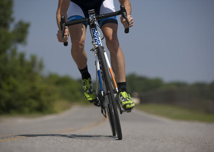 exercise bike riding